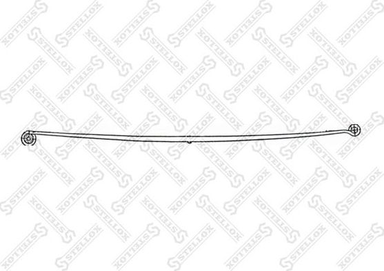 Рессора Stellox задняя для Mercedes-Benz Sprinter 901, 902 1995-2006. Артикул 12-00072-SX