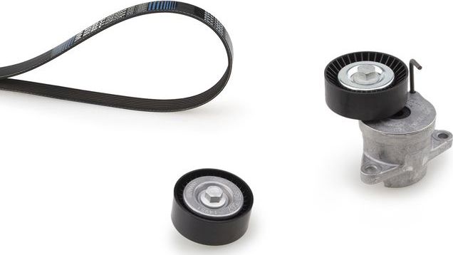 Приводной ремень поликлиновой с роликами (комплект) Gates Micro-V® для Saab 9-5 II 2010-2012. Артикул K036PK1903