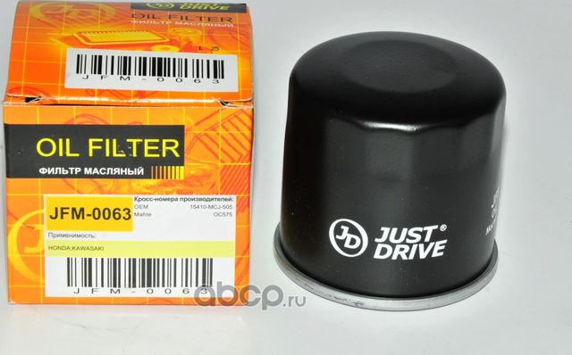 Фильтр масляный (Just Drive). Артикул JFM0063