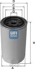 Масляный фильтр UFI. Артикул 23.153.00