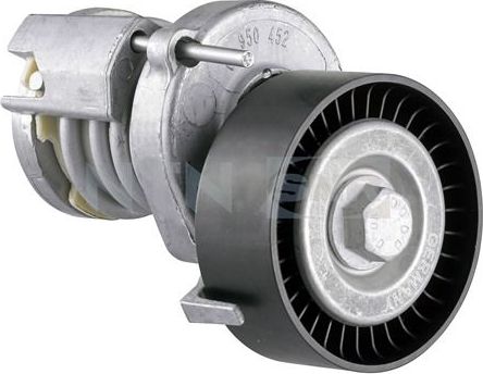 Натяжной ролик (натяжитель) приводного поликлинового ремня NTN / SNR. Артикул GA357.10