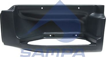 Пороги Sampa левый для Renault Midlum 2000-2013. Артикул 1880 0074