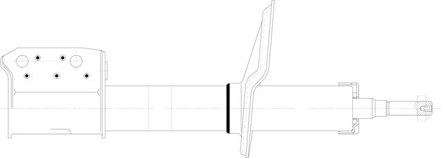 Амортизатор Trialli. Артикул AG 01068