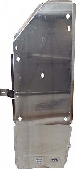 Защита алюминиевая АВС-Дизайн для бензобака Infiniti QX80 2014-2026. Артикул 15.24ABC