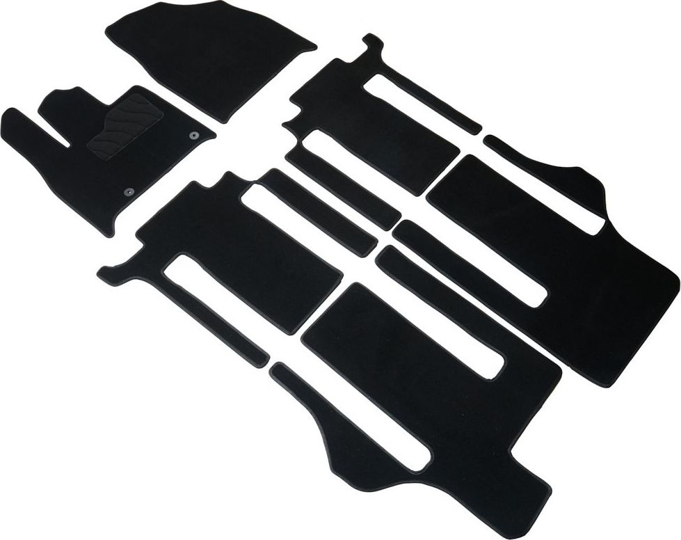 Коврики Seintex ворсовые для салона GAC M8 (три ряда) 2023-2026 . Артикул 316975