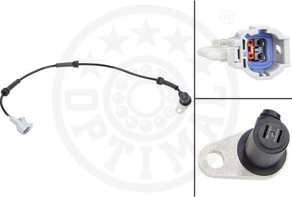 Датчик ABS Optimal задний правый для Nissan X-Trail T30 2001-2003. Артикул 06-S386