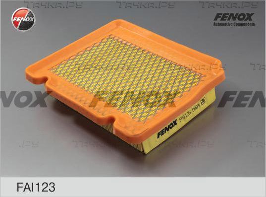 Воздушный фильтр Fenox для Chevrolet Aveo I 2003-2012. Артикул FAI123