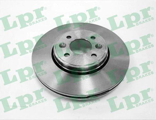 Тормозной диск LPR передний для Renault Twingo II 2008-2014. Артикул R1583V