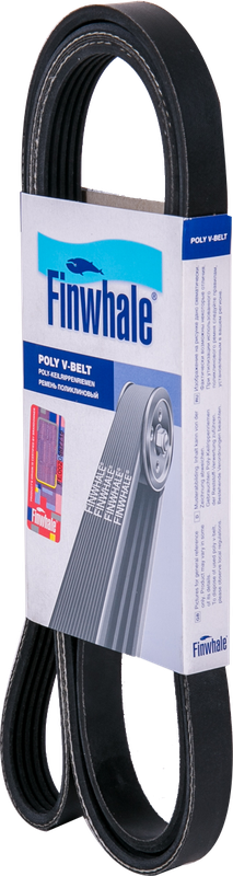 Приводной ремень поликлиновой Finwhale для Peugeot 5008 I 2009-2017. Артикул BP6PK975