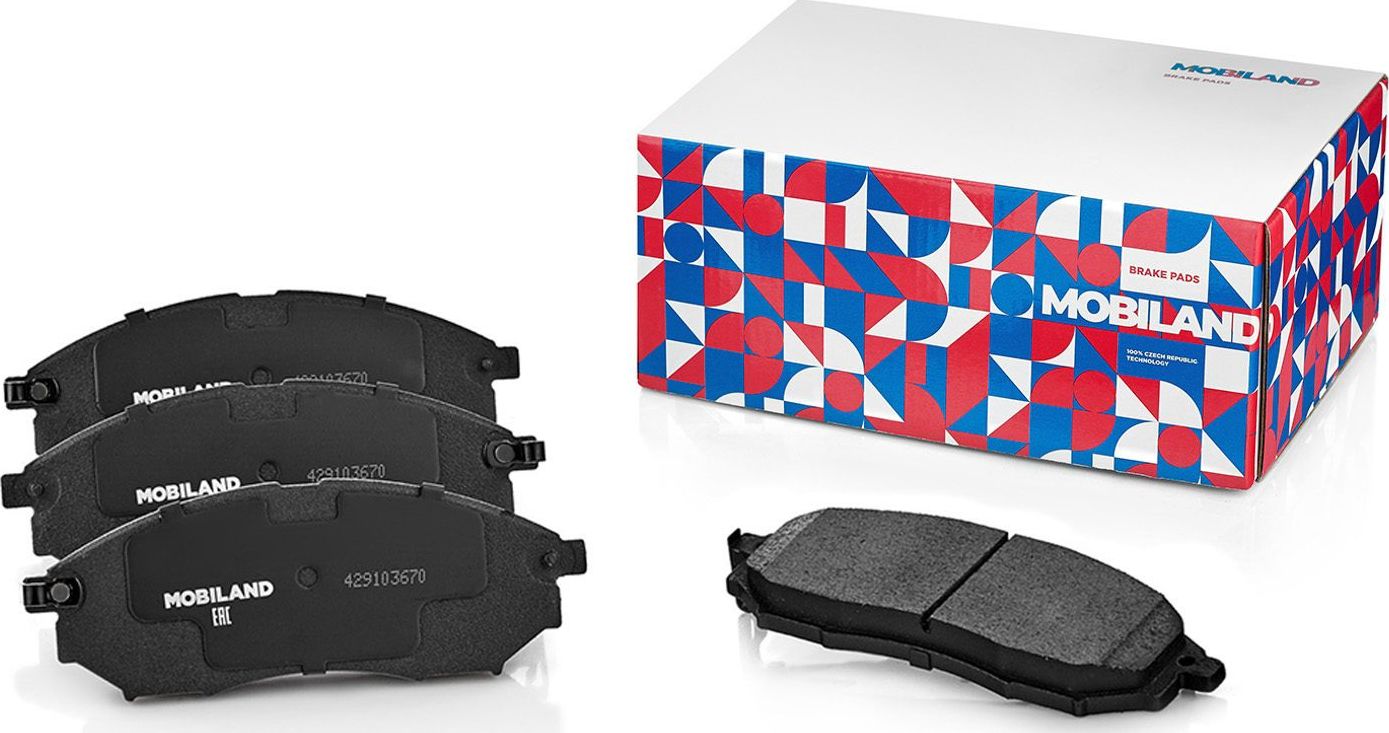 Тормозные колодки Mobiland. Артикул 429103670