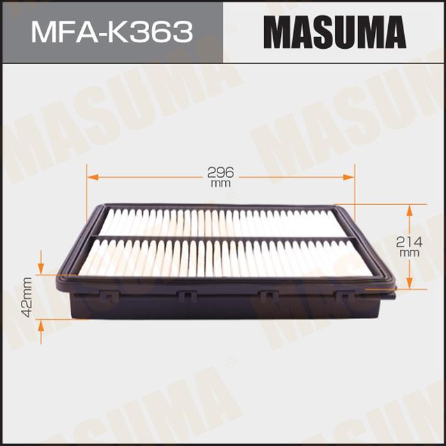Воздушный фильтр Masuma. Артикул MFA-K363