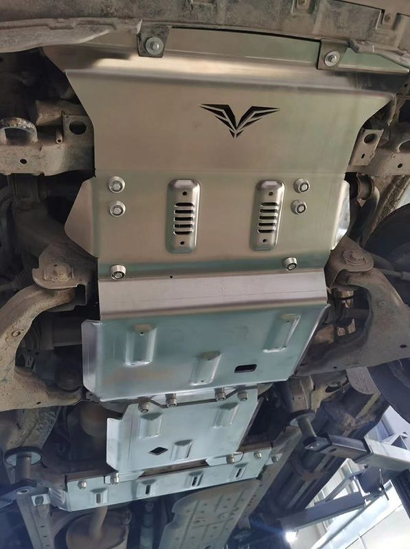 Защита алюминевая Falcon для радиатора, картера, РК, КПП Haval H9 I 2015-2023. Артикул 8119224383