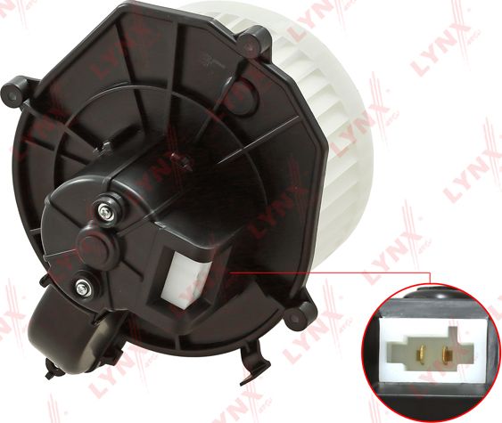 Вентилятор, мотор печки (отопителя) салона LYNXauto. Артикул RF-1701