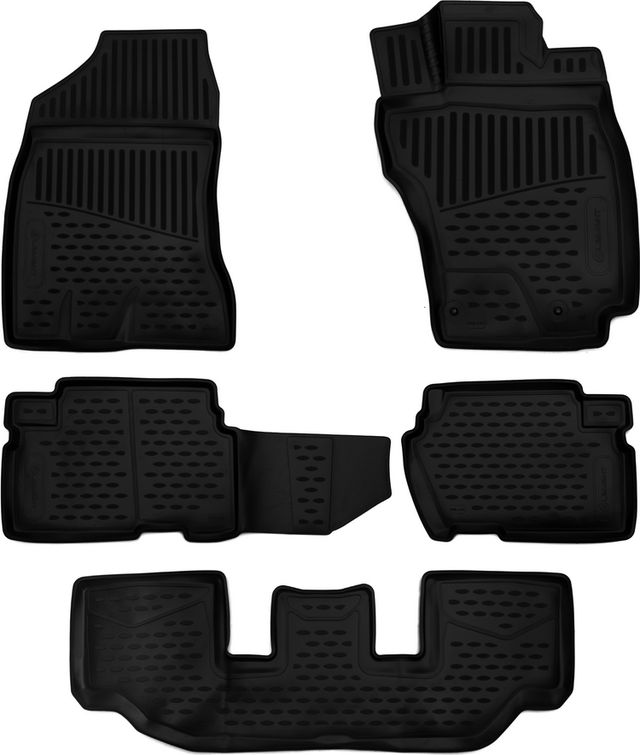 Коврики 3D Element для салона Toyota Wish II (XE20) минивэн (правый руль) 4WD 2009-2012. Артикул ELEMENT3D48142210