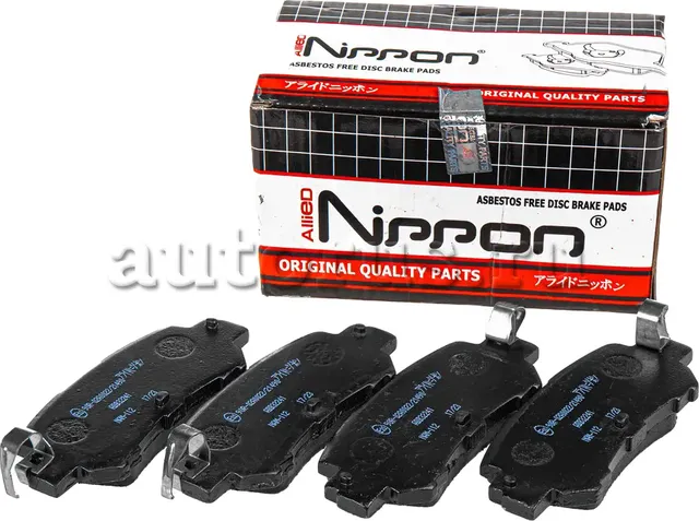 Колодки тормозные дисковые | зад | (Allied Nippon). Артикул ADB32241