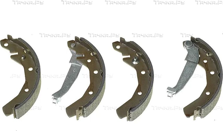 Тормозные колодки Brembo ESSENTIAL LINE задние для Chevrolet Spark II 2005-2010. Артикул S 10 517