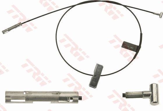 Трос ручника (тросик ручного тормоза) TRW. Артикул GCH126