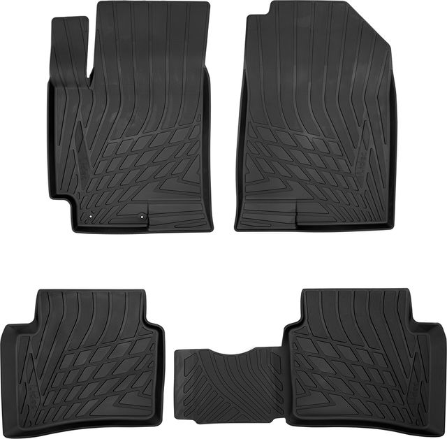 Коврики литьевые Норпласт для салона Kia Rio IV FB 2017-2026. Артикул NP11-LdC-43-504