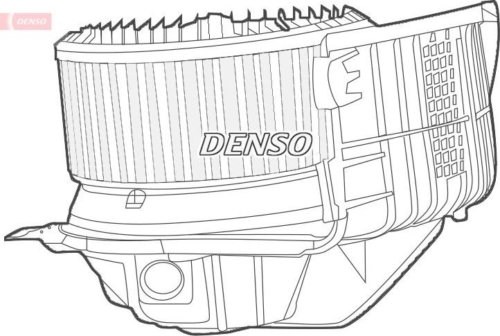 Вентилятор, мотор печки (отопителя) салона Denso. Артикул DEA23012
