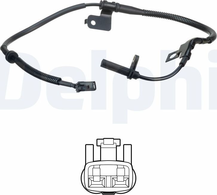 Датчик ABS Delphi. Артикул SS20620