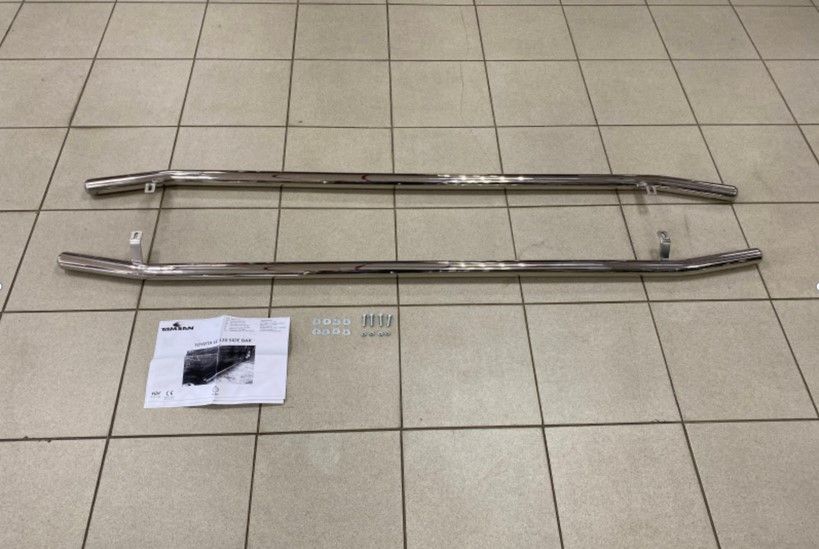 Защита Tamsan штатных порогов труба D42 для Toyota Land Cruiser 200 рестайлинг 2012-2015. Артикул TSSTR.86.48.MP