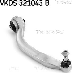 Поперечный рычаг передней подвески SKF задний левый нижний для SEAT Exeo 2008-2013. Артикул VKDS 321043 B