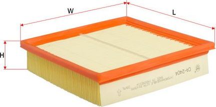 Салонный фильтр Sakura. Артикул CA-2404