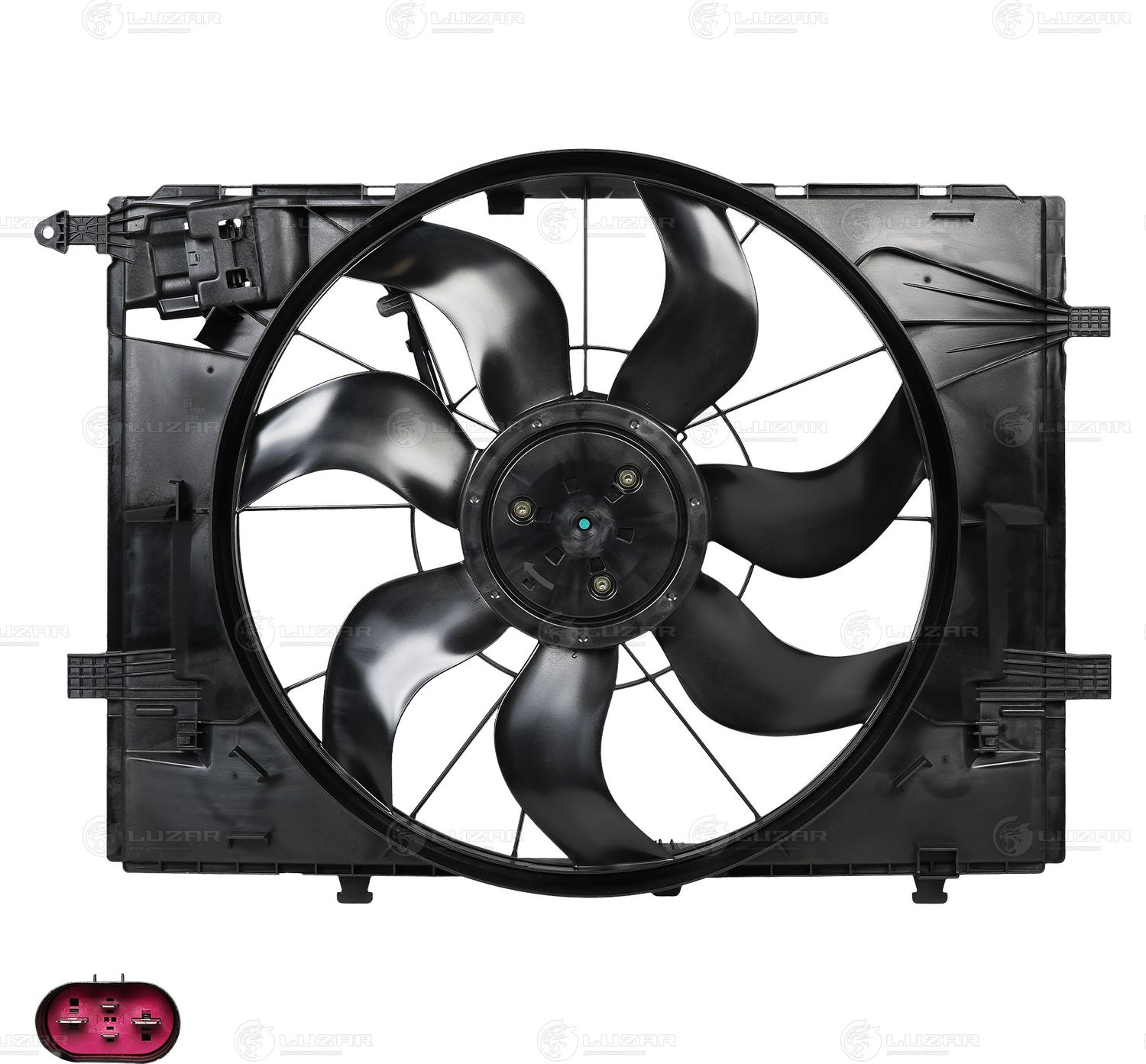 Вентилятор радиатора двигателя Luzar. Артикул LFK 1560