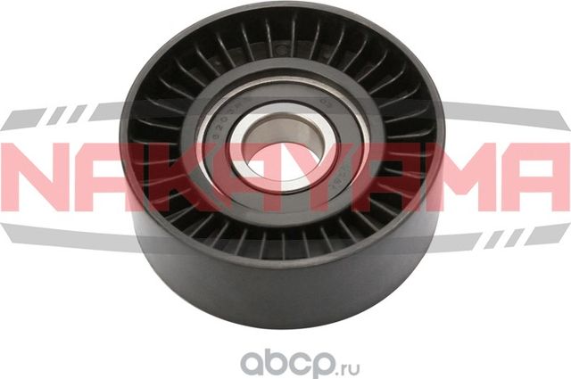 Ролик натяжителя поликлинового ремня (Nakayama). Артикул QJ90029