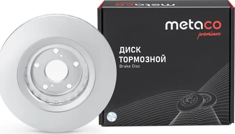 Диск тормозной передний вентилируемый HIGHLANDER II (2007>) 328 мм 3.5 (2GR-FE),4WD (Metaco). Артикул 3050-557