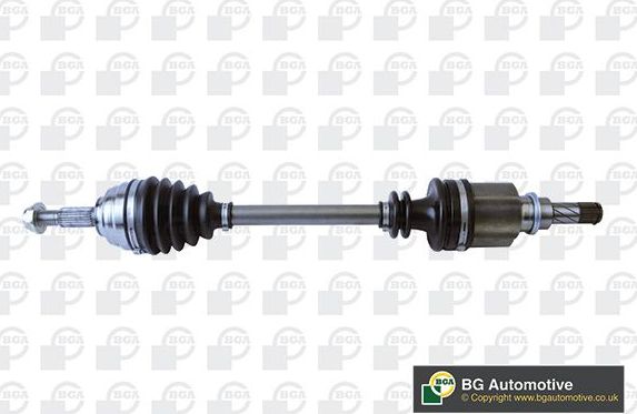 Полуось (привод в сборе, приводной вал) BGA. Артикул DS7332LA