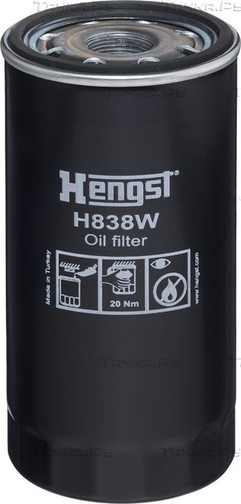 Масляный фильтр Hengst. Артикул H838W