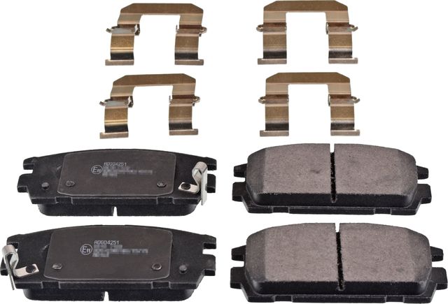 Тормозные колодки Blue Print. Артикул ADG04251
