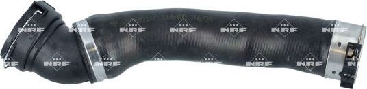 Патрубок интеркулера NRF EASY FIT для BMW 5 V (E60/E61) 2005-2010. Артикул 166400