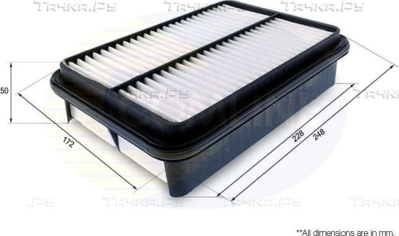 Воздушный фильтр Comline для Toyota Hilux IV 1983-1984. Артикул CTY12171
