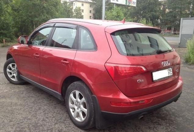 Дефлекторы Cobra Tuning для окон Audi Q5 5 дв. (8R) 2008-2012. Артикул A10408