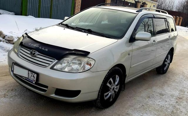 Дефлекторы Cobra Tuning для окон Toyota Corolla E120 универсал 2001-2006. Артикул T23001