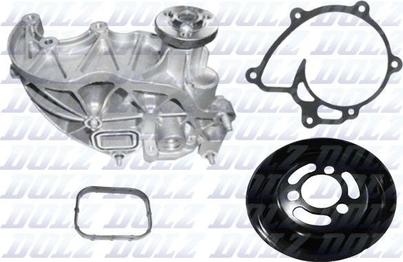 Помпа (водяной насос) Dolz для Chevrolet Captiva I 2011-2016. Артикул O282