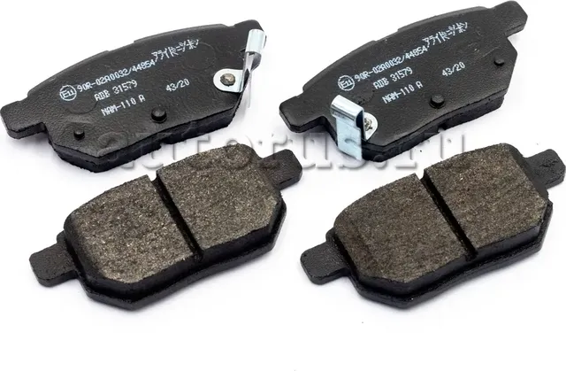 Колодки тормозные дисковые | зад | (Allied Nippon) Allied Nippon. Артикул ADB31579