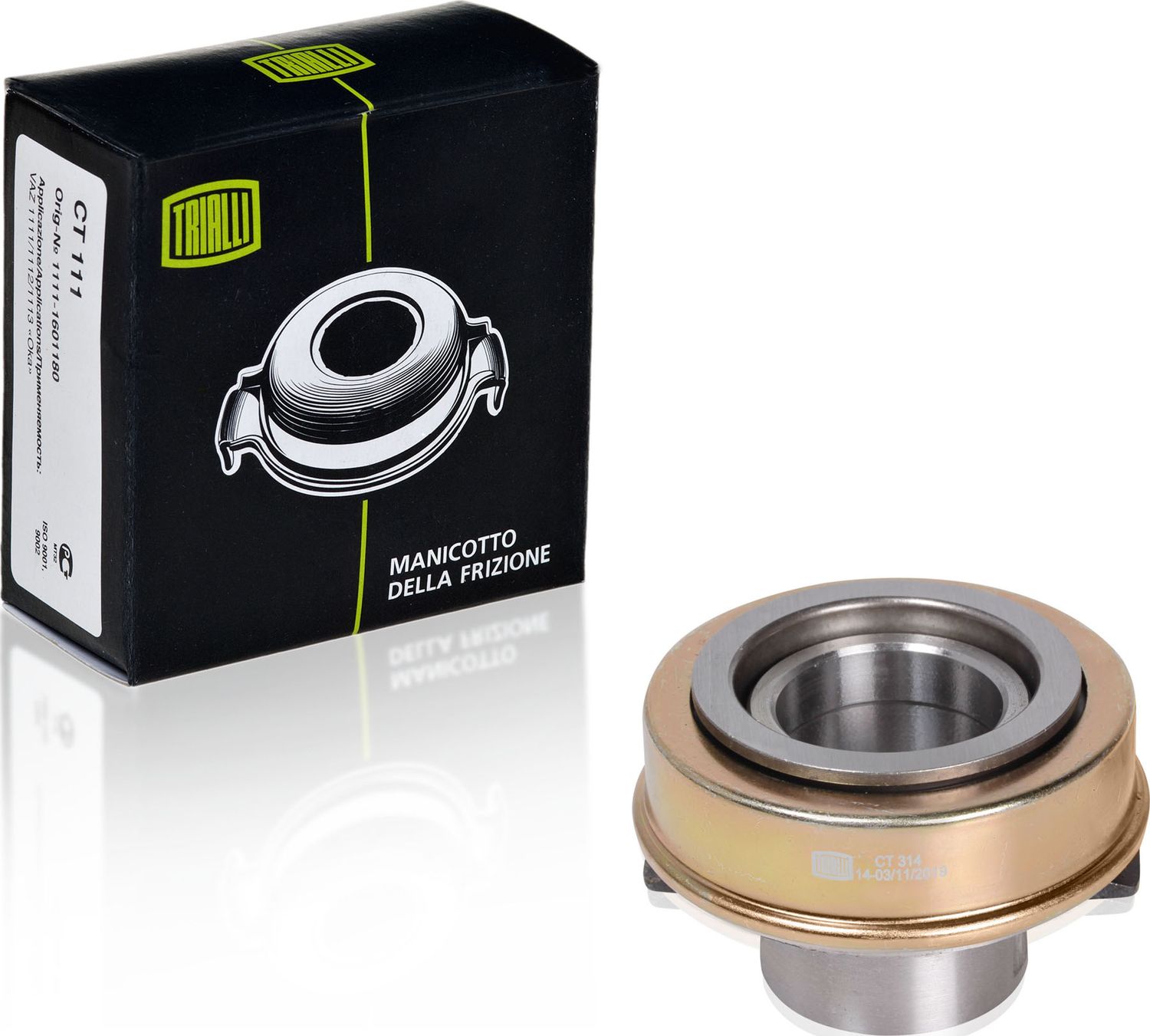 Выжимной подшипник сцепления Trialli. Артикул CT 314