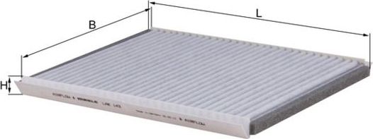 Салонный фильтр Mahle для Suzuki Ignis II (HR) 2003-2008. Артикул LAK 143