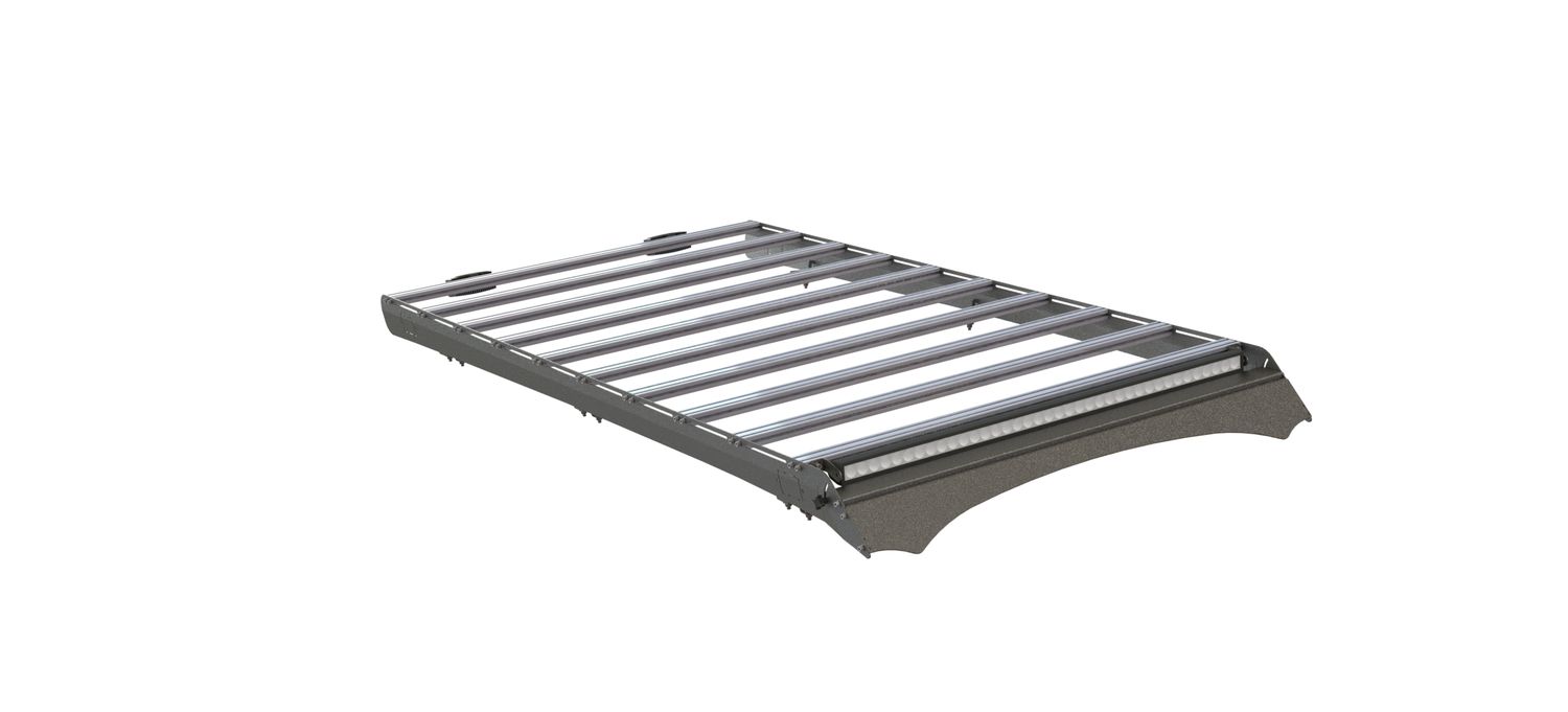 Экспедиционный багажник STC для Mitsubishi Pajero Sport I 1998-2008 Шторка дальний и задний свет. Артикул STC-MPS/96-TR1-L1L2