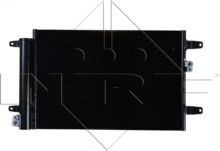 Радиатор кондиционера (конденсатор) NRF (алюминий). Артикул 35403