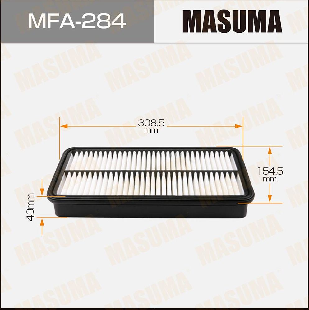 Воздушный фильтр Masuma. Артикул MFA-284
