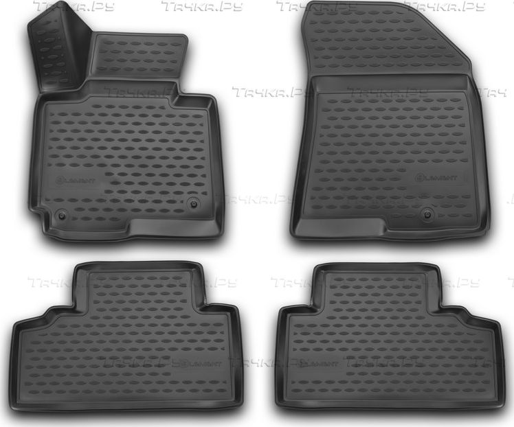 Коврики Element 3D для салона Kia Carens IV 2013-2026. Артикул NLC.3D.25.51.210