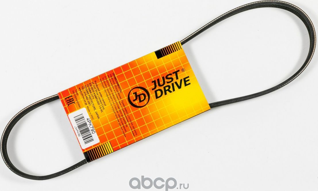Ремень поликлиновый JD (Just Drive). Артикул 4PK790