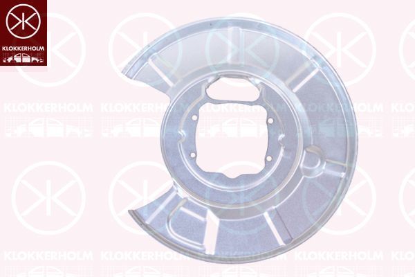 Кожух (щиток) тормозного диска Klokkerholm задний правый для BMW 6 II (E63/E64) 2003-2010. Артикул 0066878