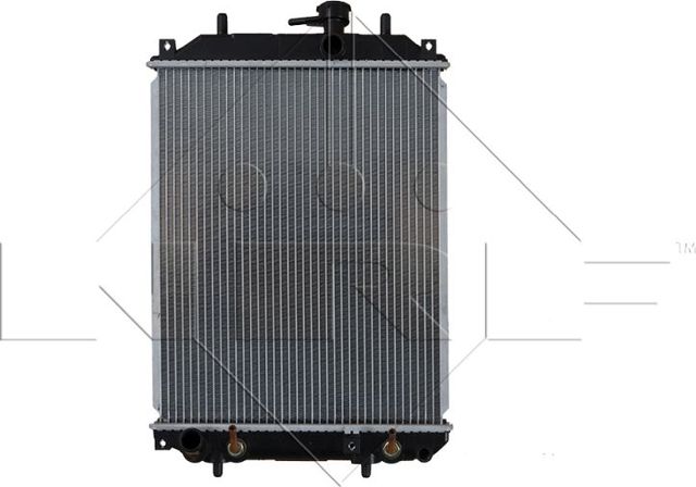 Радиатор охлаждения двигателя NRF (алюминий) для Daihatsu Cuore VI (L251) 2003-2007. Артикул 53414