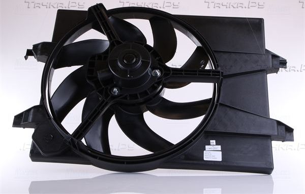 Вентилятор радиатора двигателя Nissens для Mazda 2 I (DY) 2003-2007. Артикул 85029