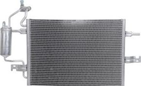 Радиатор кондиционера (конденсатор) Zentparts. Артикул Z19270